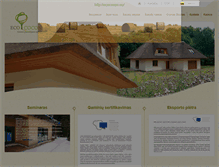 Tablet Screenshot of ecococon.lt